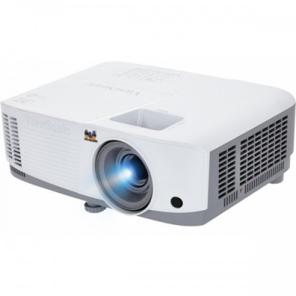 ViewSonic PA503S 3500 Lumens projector showcasing multimedia capabilities for home and office use